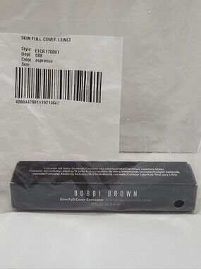 NWT Bobbi Brown Skin Full Cover Concealer in Espresso